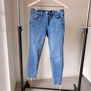 High waisted rockstar jeans